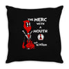 merc with a mouth Throw Pillow