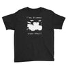 i'm a drummer please shout Youth Tee