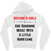 November Girls Zipper Hoodie