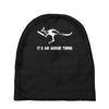 cricket it's an aussie thing Baby Beanies