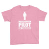 helicopter pilot in training Youth Tee