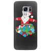 santa with piles of christmas Samsung Galaxy S7 Edge