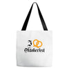 i love oktoberfest Tote Bags