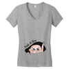 Peek a Boo Women's V-Neck T-Shirt