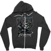 black bood Zipper Hoodie