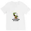 Happiness is Camp V-Neck Tee