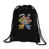 hidden temple Drawstring Bags