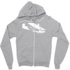 sg 38 schulgleiter segelflugzeug gleitflug flugzeug airplane Zipper Hoodie