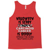 halloween is scary but carcinoid cancer is deadly spread the word help Tank Top