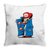 mario shroom dealer Throw Pillow