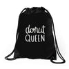 donut queen Drawstring Bags