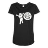pit pat Maternity Scoop Neck T-shirt