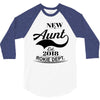 New Aunt 2018 Rokie Dept. 3/4 Sleeve Shirt