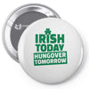 hungover tomorrow best trending Pin-back button