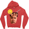 Kim Jong Un Ice T Zipper Hoodie