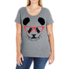 cool panda Ladies Curvy T-Shirt