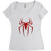 Spiderman Logo Women's Triblend Scoop T-shirt