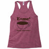 M=Mc2 Energy=Milk X Coffee Racerback Tank