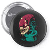 alien plant Pin-back button