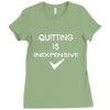 quitting Ladies Fitted T-Shirt