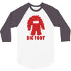 big foot 3/4 Sleeve Shirt