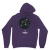 Virgo Zodiac Sign Minimal Design Unisex Hoodie