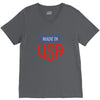 made in usa V-Neck Tee