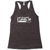 level up birthday Racerback Tank