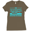 trolling before the internet Ladies Fitted T-Shirt