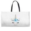 birthday unicorn family series dad Weekender Totes
