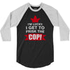 frisk cop leo police wife 3/4 Sleeve Shirt