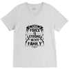 The Force Is Strong In My Family V-Neck Tee
