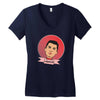c ronaldo Women's V-Neck T-Shirt