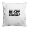 rugby (2) Throw Pillow