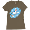 unicorn magic Ladies Fitted T-Shirt