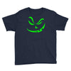 scary pumpkin halloween Youth Tee