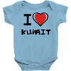 i love kuwait Baby Onesie