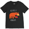 bearly awake V-Neck Tee