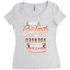 Merry Christmas To Grandpa Of Great Awesome Women's Triblend Scoop T-shirt