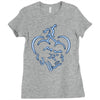 pet love cat Ladies Fitted T-Shirt