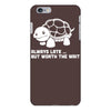 always late worth wait funny turtle iPhone 6/6s Plus Case