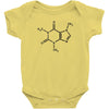 caffeine molecule t shirt coffee Baby Onesie