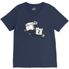 walking undodead V-Neck Tee