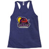 purple champs Racerback Tank