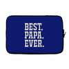 best papa ever Laptop sleeve
