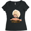 khabib Women's Triblend Scoop T-shirt