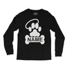 personalized paw halo Long Sleeve Shirts