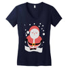 christmas santa Women's V-Neck T-Shirt