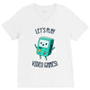 let's play video games V-Neck Tee