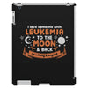 I Love Someone with Leukemia Cancer to The Moon and Back to Infinity iPad 3 and 4 Case